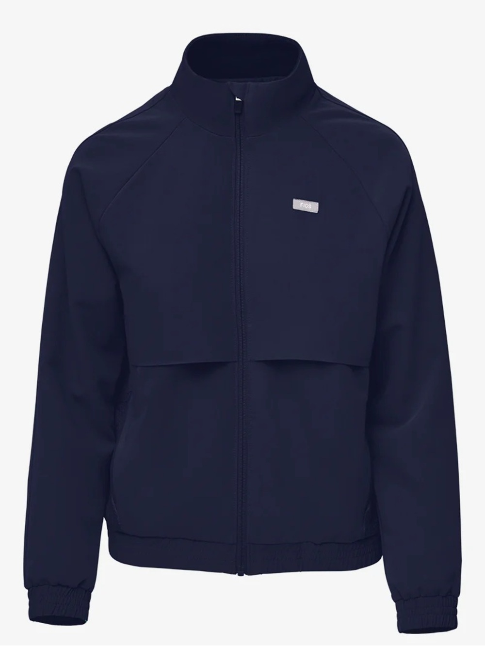 Figs Womens Sydney Scrub Jacket Navy Blue Full Zip Size XL - Picture 3 of 7